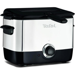 Фритюрница Tefal FF220015 1000Вт серебристый/черный