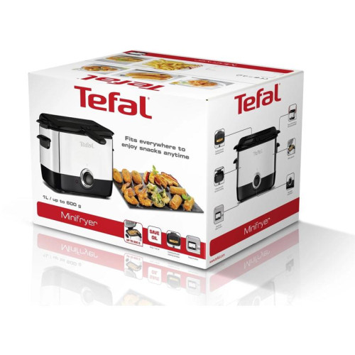 Фритюрница Tefal FF220015 1000Вт серебристый/черный
