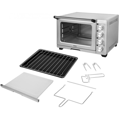Мини-печь Red Solution RO-5701 33л. 1600Вт серебристый