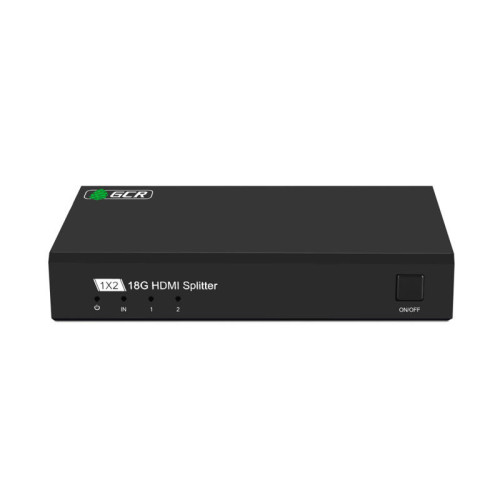 GCR Ретранслятор-удлинитель, усилитель сигнала HDMI 2.0 UHD 8K 60Hz до 25М (10м+15м), 3D, GCR-56358