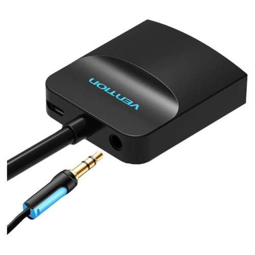 Мультимедиа конвертер Vention VGA + аудио > HDMI, гибкий, черный Мультимедиа конвертер Vention VGA + аудио > HDMI, гибкий, черный