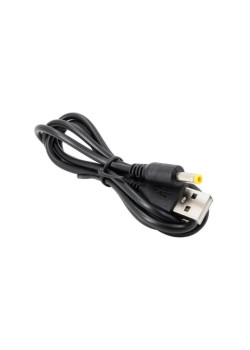 Кабель Orange Pi RD010 USB-A -to- DC plug (4mm/1.7mm), Power Cable 5V 3A,   1.5 meters, black