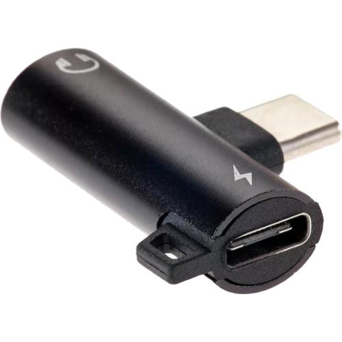 Переходник/ Переходник USB3.1 Type-C 2 in 1 audio+PD charging черный <TA433-B> Переходник/ Переходник USB3.1 Type-C 2 in 1 audio+PD charging черный <TA433-B>