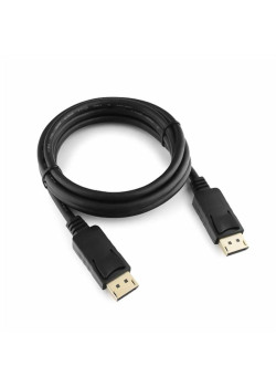 Кабель DisplayPort Cablexpert CC-DP2-6, v1.2, 1.8м, 20M/20M, черный, экран, пакет RTL {100}