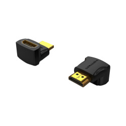 Адаптер-переходник Vention HDMI v2.0 19M/19F угол 270