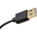 Кабель-переходник/ Кабель-переходник HDMI(M) +USB---> DP(F) 0.15m  4K*60Hz VCOM<CG599E>