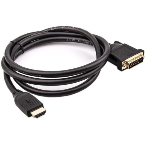 Кабель/ Кабель HDMI AM/DVI(24+1)M, 1.5м, CU, 1080P@60Hz, VCOM <CG484G-1.5M>