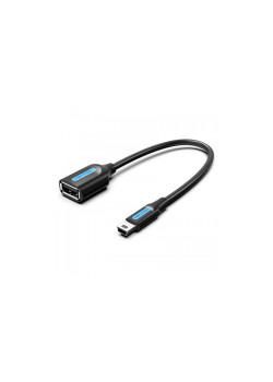 Адаптер переходник Vention OTG USB 2.0 AF/mini B 5pin - 0.15м