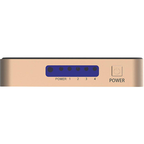 Разветвитель - сплиттер Vention HDMI 19F/4x19F на 4 монитора Разветвитель - сплиттер Vention HDMI 19F/4x19F на 4 монитора