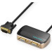 Разветвитель-сплиттер Vention VGA 15M/2x15F на 2 монитора Разветвитель-сплиттер Vention VGA 15M/2x15F на 2 монитора