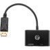 Кабель-переходник/ Кабель-переходник DisplayPort(M) ---> HDMI(F)+VGA(F)4K@30Hz VCOM Allum shell<CG640M-0.15>