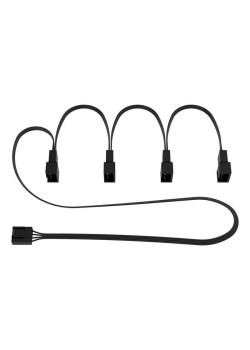 Кабель Arctic Cooling ARCTIC 4-Pin Fan Splitter Cable  (Разветвитель для корпусных вентиляторов) to 4-x PWM Fan (701655) OEM