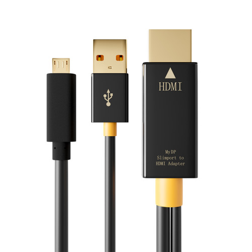 Greenconnect Кабель-адаптер MHL 2.0m microB 5pin + AM в HDMI 2.0