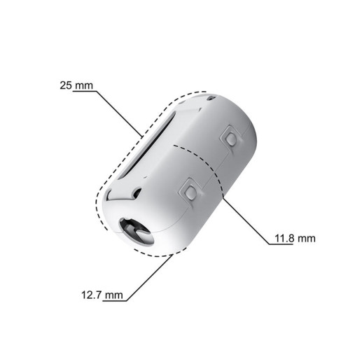 GCR Фильтр ферритовый сборный OD 7.3, белый (100 шт), GCR-53104 GCR Фильтр ферритовый сборный OD 7.3, белый (100 шт), GCR-53104