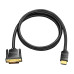 Кабель Vention HDMI 19M/DVI-D Dual link 25M - 2 м.