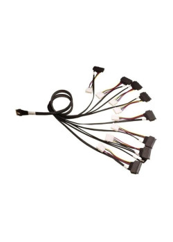 Кабель ACD-60006-MD Slimline SASx8 (SFF8654) -to- 8x U.3 Direct, 1M, (аналог Broadcom 05-60006-00)
