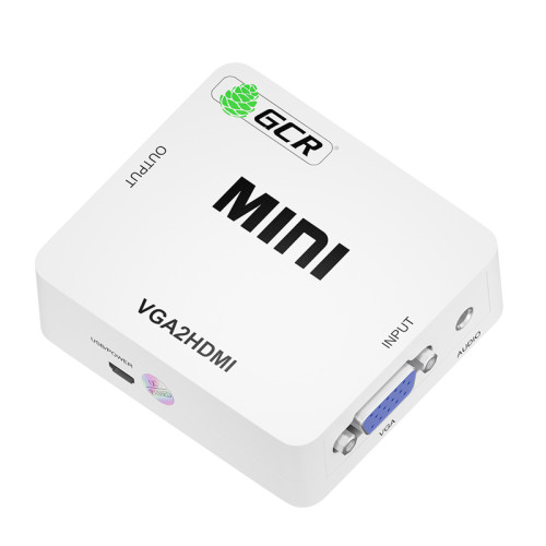 Мультимедиа  конвертер VGA  to HDMI Greenconnect серия Greenline GL-v122