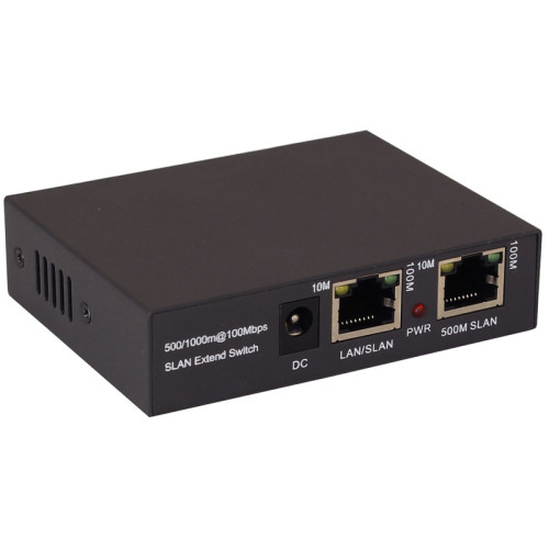 Удлинитель/ OSNOVO Удлинитель Fast Ethernet до 800м. Промежуточное устройство между двумя TR-IP1(800m) и увеличивает расстояние передачи на 800м