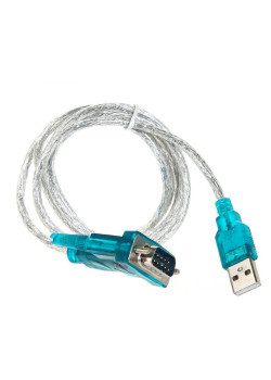 Кабель-адаптер/ Кабель-переходник USB Am -> RS-232 DB9M, винты ( добавляет в систему новый COM порт) VCOM <VUS7050>