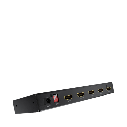 GCR PRO Разветвитель HDMI v2.0, 1 на 4 выхода, 4Kx2K 60Hz, HDCP 2.2, 18Гбит/c, HDR, 4:4:4, EDID, GCR-55303