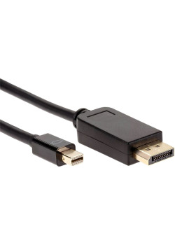 Кабель-переходник/ Кабель-переходник Mini DisplayPort M -> Display Port M  4K*60 Hz 1,8м VCOM <CG682-1.8M>
