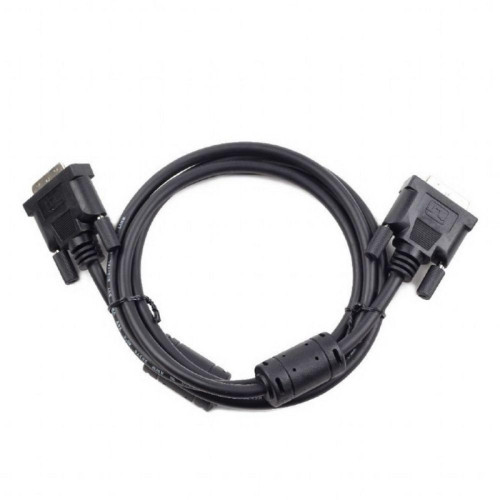 Кабель DVI-D dual link Cablexpert CC-DVI2-BK-6, 25M/25M, 1.8м, черный, экран, феррит.кольца, пакет {60} (081542) Кабель DVI-D dual link Cablexpert CC-DVI2-BK-6, 25M/25M, 1.8м, черный, экран, феррит.кольца, пакет {60} (081542)