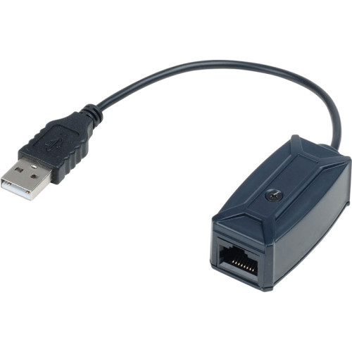 Комплект/ SC&T UE01 Удлинитель USB интерфейса по кабелю витой пары (CAT5 и выше) (комплект: приёмник + передатчик). БП в комплекте