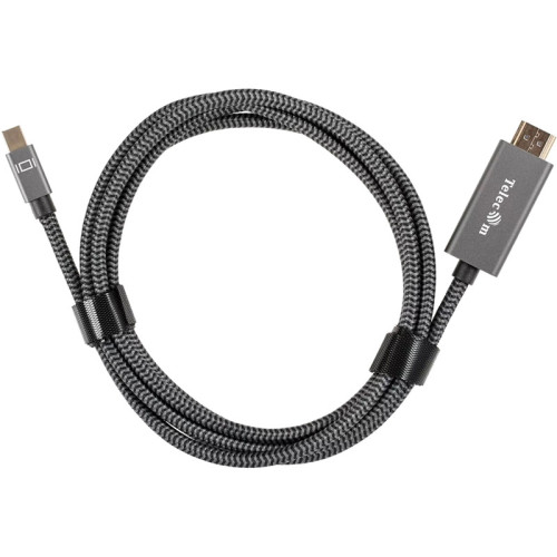 Кабель/ Кабель miniDisplayPort M-> HDMI M 4K@60Hz 1.8m Telecom,оплетка (TA562M-1.8M) Кабель/ Кабель miniDisplayPort M-> HDMI M 4K@60Hz 1.8m Telecom,оплетка (TA562M-1.8M)