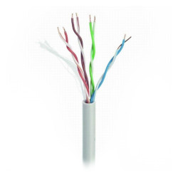 Кабель Cablexpert UPC-5004E-SOL UTP5e, 4 пары, 0.48 мм, CCA, однож., 305 м, серый (050630)