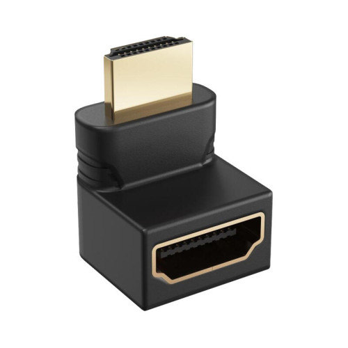 GCR Переходник HDMI-HDMI  19M / 19F верхний угол, GCR-54939