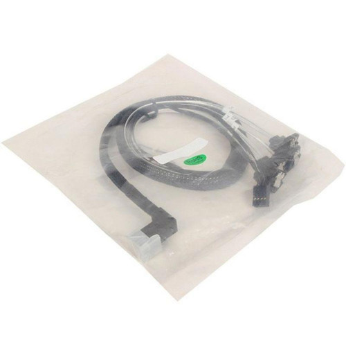 Кабель ACD-RA8643-RASATASB-08M (6705171), Internal SFF8643(угловой) -to- 4*SATA(угловой)+SB ( HDmSAS RightAngle -to- 4*SATA RightAngle +SideBand ) 75cm (аналог 2279900-R)