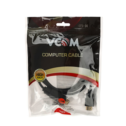 Кабель-переходник/ Кабель-переходник HDMI --> VGA_M/M 1,8м VCOM <CG596-1.8M> Кабель-переходник/ Кабель-переходник HDMI --> VGA_M/M 1,8м VCOM <CG596-1.8M>