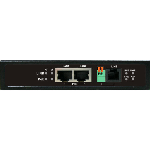 Удлинитель/ OSNOVO Удлинитель Ethernet (VDSL) на 2 порта до 3000м с функцией PoE Удлинитель/ OSNOVO Удлинитель Ethernet (VDSL) на 2 порта до 3000м с функцией PoE