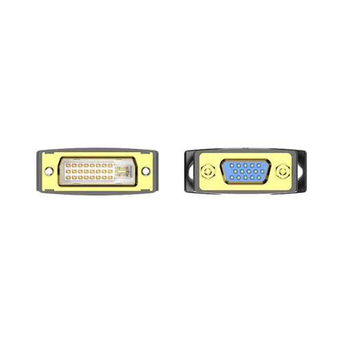Адаптер-переходник Vention DVI-I 24+5M/ VGA 15F