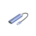 Сетевой адаптер Vention USB 3.0 M/Gigabit Ethernet RJ45+OTG хаб 3xUSB Синий - 0.15м. Сетевой адаптер Vention USB 3.0 M/Gigabit Ethernet RJ45+OTG хаб 3xUSB Синий - 0.15м.
