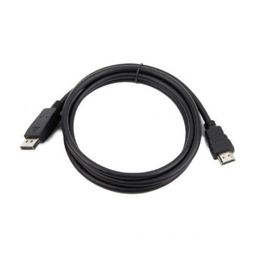Кабель DisplayPort-HDMI Cablexpert CC-DP-HDMI-7.5M, 20M/19M, 7.5м, черный, экран, пакет