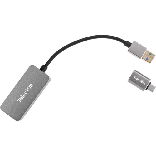 Кабель-переходник/ Кабель-переходник USB 3.0-->RJ-45 2.5G Ethernet, and TypeC адаптер 0.15м Telecom <TU325M> Кабель-переходник/ Кабель-переходник USB 3.0-->RJ-45 2.5G Ethernet, and TypeC адаптер 0.15м Telecom <TU325M>