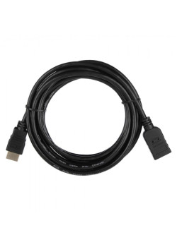 Кабель ACD-DHHF1-30B  ACD-DHHF1-30B  HDMI 1.4, Golden Plated,19m/19f, HDMI extension, Черный, 3м  ACD-DHHF1-30B  (742286)