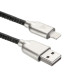 Кабели USB ACD USB кабель ACD-Allure Lightning ; USB-A Кожа, 1м, черный (ACD-U926-P5B)