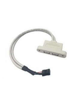 Кабель Chenbro 26H03210503B0 CABLE,USB 2.0 REV.B0,SR10569x03,900MM,FC , OEM {125}