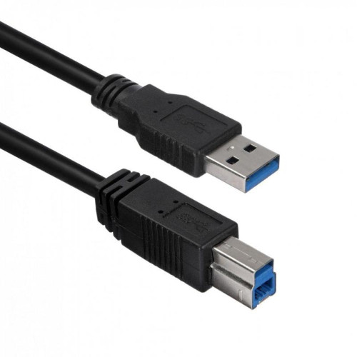 Кабель ACD Кабель ACD-U3ABM-20L  ACD-U3ABM-20L  USB 3.0, A male - B male, ТТХ:  ACD-U3ABM-20L  (7/0.12BC+HDPE)*1P+ (7/0.12BC+HDPE)*2C+7/0.12BC+AL *2P +7/0.16BC*2C+AL+7/0.12BC+B(80/0.12AL)PVC5.5, Черный, 2м (742088)