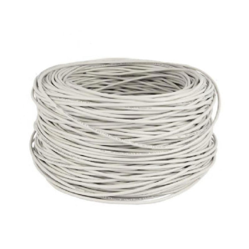 Кабель Cablexpert UPC-5004E-SOL UTP5e, 4 пары, 0.48 мм, CCA, однож., 305 м, серый (050630)