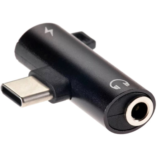 Переходник/ Переходник USB3.1 Type-C 2 in 1 audio+PD charging черный <TA433-B> Переходник/ Переходник USB3.1 Type-C 2 in 1 audio+PD charging черный <TA433-B>