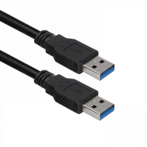 Кабель ACD-U3AAM-20L  ACD-U3AAM-20L  USB 3.0, A male - A male, ТТХ:  ACD-U3AAM-20L  (7/0.12BC+HDPE)*1P+ (7/0.12BC+HDPE)*2C+7/0.12BC+AL *2P +7/0.16BC*2C+AL+7/0.12BC+B(80/0.12AL)PVC5.5, Черный, 2м (742118)
