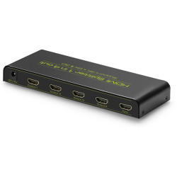 Greenconnect Разветвитель v1.4 HDMI 1на 4 выхода, 4K2K 30Hz /1080p 120Hz + индикация серия Greenline GL-v104C