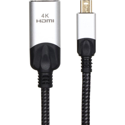 Адаптер/ Адаптер miniDisplayPort(M) ---> HDMI(F) 0.15m 4K@60Hz VCOM <CG616M-0.15>