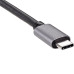 Адаптер/ Aдаптер USB 3.1 Type-Cm --> HDMI A(f) , 4K@60Hz, PD charging, Alum Shell, VCOM <CU452A>