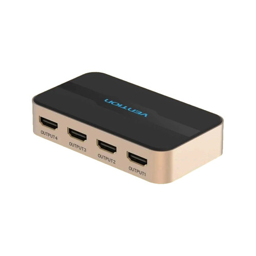 Разветвитель - сплиттер Vention HDMI 19F/4x19F на 4 монитора Разветвитель - сплиттер Vention HDMI 19F/4x19F на 4 монитора