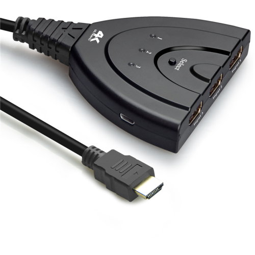 Greenconnect Переключатель HDMI 3 к 1 + USB port серия Greenline Greenconnect Переключатель HDMI 3 к 1 + USB port серия Greenline