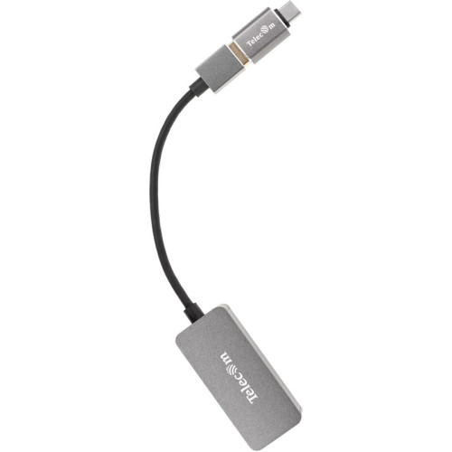 Кабель-переходник/ Кабель-переходник USB 3.0-->RJ-45 2.5G Ethernet, and TypeC адаптер 0.15м Telecom <TU325M> Кабель-переходник/ Кабель-переходник USB 3.0-->RJ-45 2.5G Ethernet, and TypeC адаптер 0.15м Telecom <TU325M>